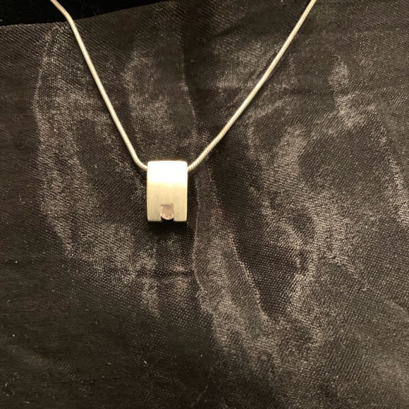 Necklace & earring set, sterling silver - Picture 8 of 8